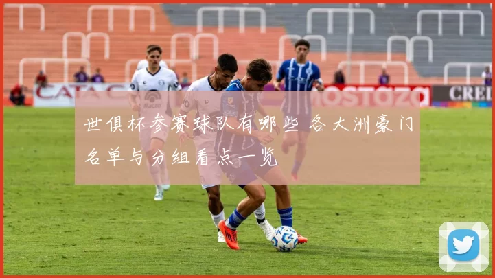 世俱杯参赛球队有哪些 各大洲豪门名单与分组看点一览